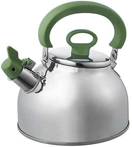 Cookvessel  FIKASTH-23 G  FIKA Stainless Harmonica Kettle 2.3L Green NEW_2