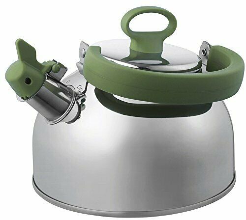 Cookvessel  FIKASTH-23 G  FIKA Stainless Harmonica Kettle 2.3L Green NEW_3