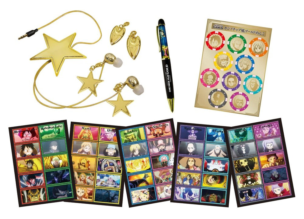 ONE PIECE FILM GOLD DVD GOLDEN LIMITED EDITION Box with Goods PCBP-53585 NEW_3