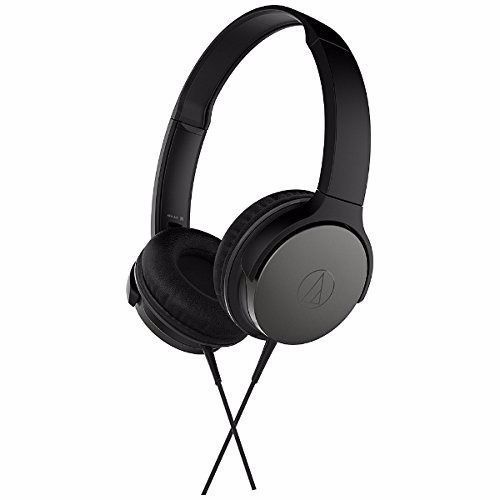 audio technica ATH-AR1 Portable Folding On-Ear Headphones Black NEW F/S_2