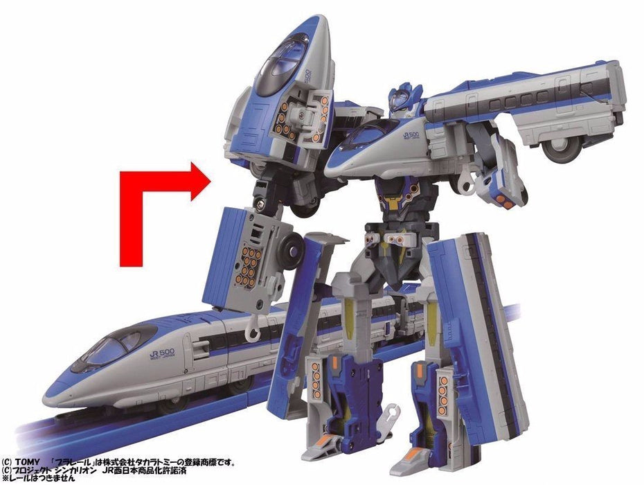 TAKARA TOMY PLARAIL SHINKANSEN HENKEI ROBO 10 SHINKALION 500 KODAMA NEW Japan_2