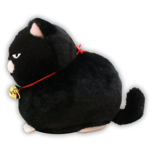 AMUFUN Plush Doll Hige Manjyu Kuromame 700995 Black Polyester 13x10.5x12cm NEW_2