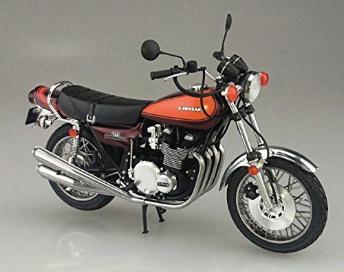 Aoshima 1/12 BIKE Kawasaki 750 RS (Z2) with Custom Parts Plastic Model Kit NEW_3