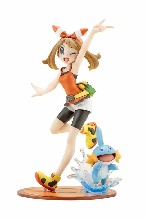 ARTFX J Pokemon HARUKA with MUDKIP (Mizugorou) 1/8 PVC Figure Kotobukiya NEW F/S_1