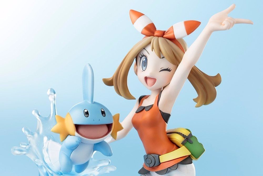 ARTFX J Pokemon HARUKA with MUDKIP (Mizugorou) 1/8 PVC Figure