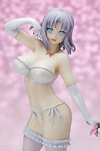 Gokubi Girls Super Premium Senran Kagura Yumi Wedding Lingerie Ver. Figure_4