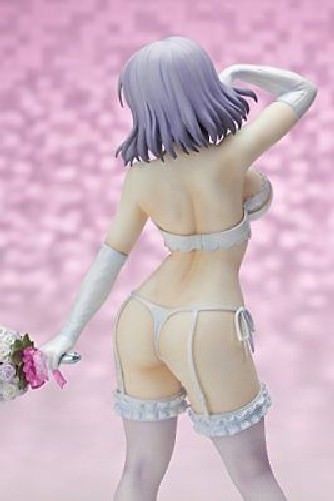 Gokubi Girls Super Premium Senran Kagura Yumi Wedding Lingerie Ver. Figure_6