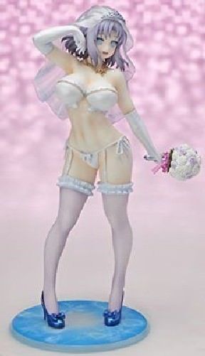 Gokubi Girls Super Premium Senran Kagura Yumi Wedding Lingerie Ver. Figure_8