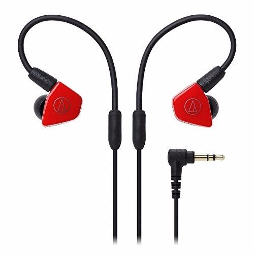 audio-technica ATH-LS50 RD Red Dynamic In-Ear Headphones NEW from Japan F/S_1