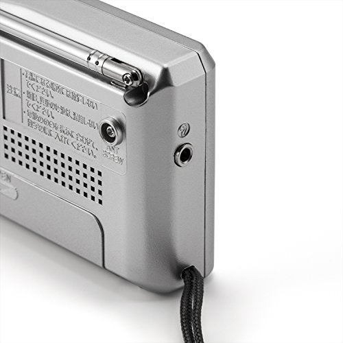 Panasonic FM / AM 2 Band Receiver (Silver) RF-P155-S Portable Radio 218g NEW_5