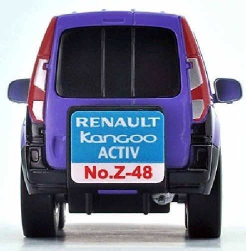 Tomytec Choro Q Zero Z-48a Renault Kangoo Activ Purple Pullback Car from Japan_4