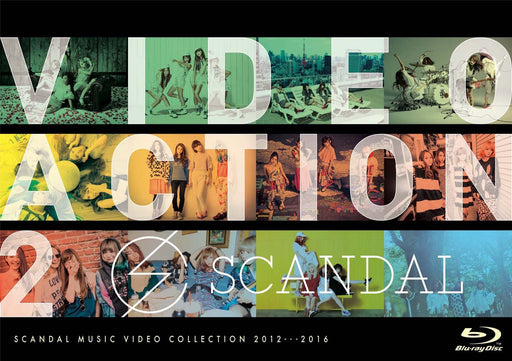 Blu-ray VIDEO ACTION 2 Standard Edition SCANDAL ESXL-100 J-Pop Band 10th Anniv._1