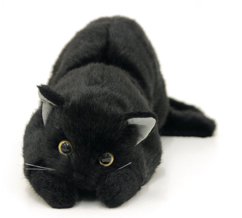 Made in Japan Realistic cat stuffed toy Plush Blackcat L eyesight L58cm NEW_1