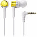 audio-technica ATH-CKR30 Yellow In-Ear Headphones NEW from Japan F/S_1
