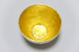 Japanese 100% Pure Tin Pair Sake Cup Gold Leaf Wood Box Nousaku 60cc 62xH43mm_5