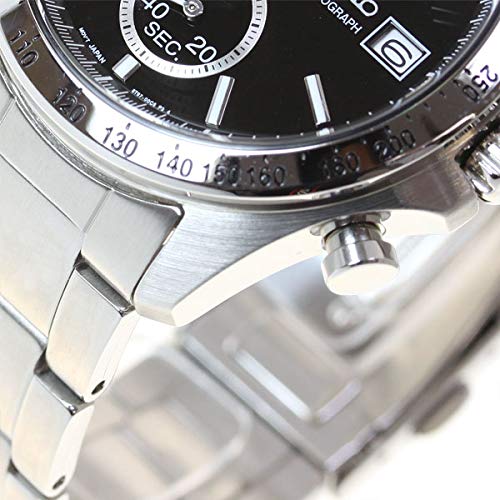 SEIKO SPIRIT Chronograph SBTR005 Men's Watch Silver NEW from Japan_4