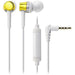 audio-technica ATH-CKR30iS Yellow In-Ear Headphones for Smartphone NEW Japan_1
