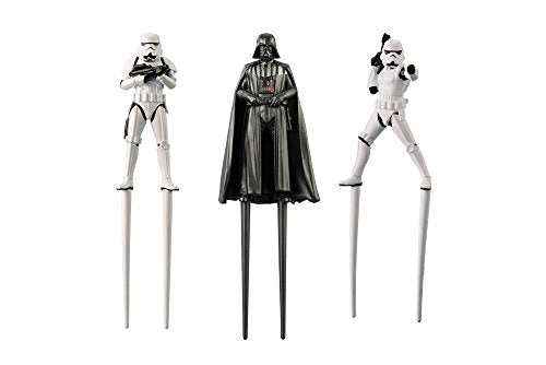 Star Wars Food Pick Set Imperial Army (Darth Vader / Stormtrooper) 6 Pcs NEW F/S_1