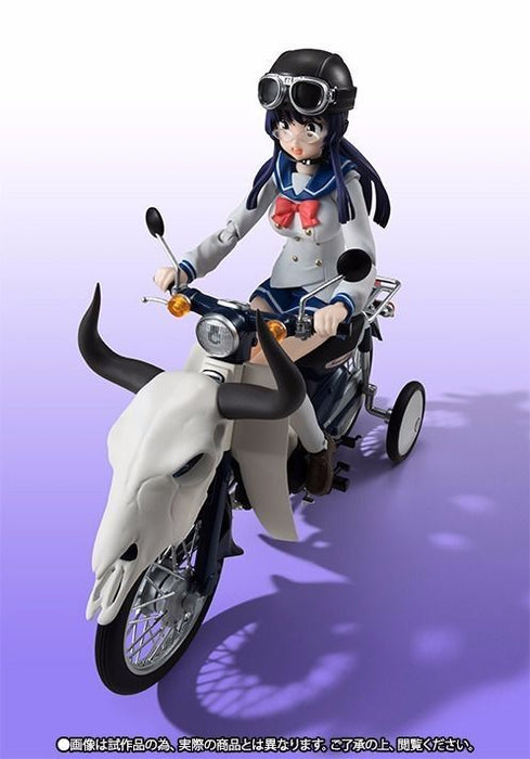 S.H.Figuarts Bakuon!! HIJIRI MINOWA Uniform Ver & SUPER CUB 50 Set Figure BANDAI_4