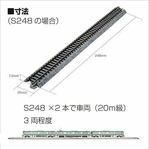 KATO N Scale Model Railroad Fractional Track Set B Kato 20-092 NEW from Japan_2