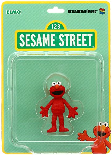 UDF SESAME STREET ELMO Size 61mm MEDICOM TOY Painted figure NEW from Japan_2