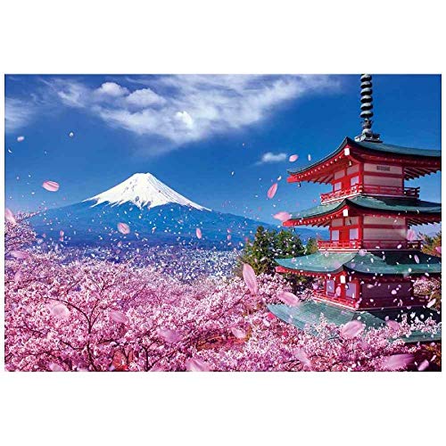 1000 Piece Jigsaw Puzzle World Heritage Mt. Fuji Sakura Sengen Shrine NEW_2