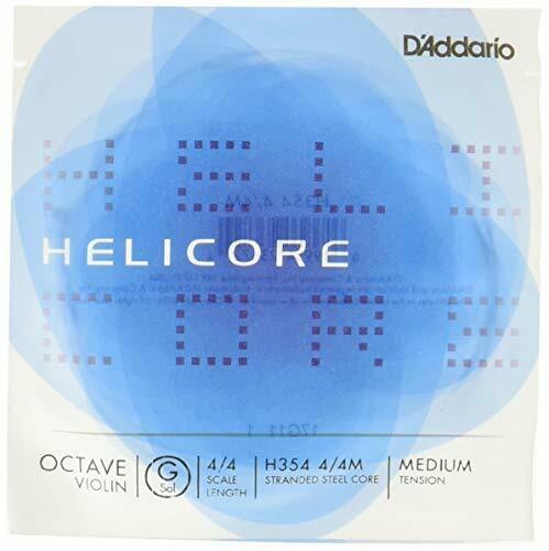 D'Addario Violin Rose String Helicore Octave G2-tungsten / silver H354 4/4M NEW_1