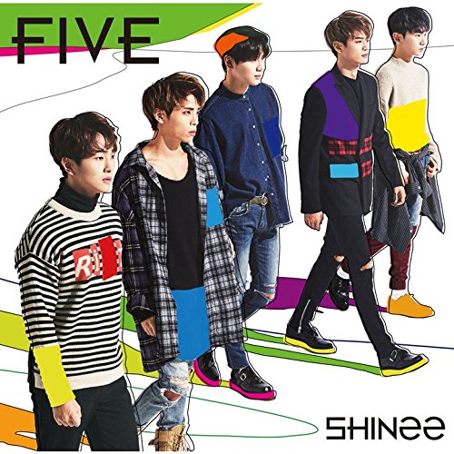 SHINEE FIVE CD+BOOK UPCH-20445 Standard Edition K-Pop Japan 5th Album NEW_1