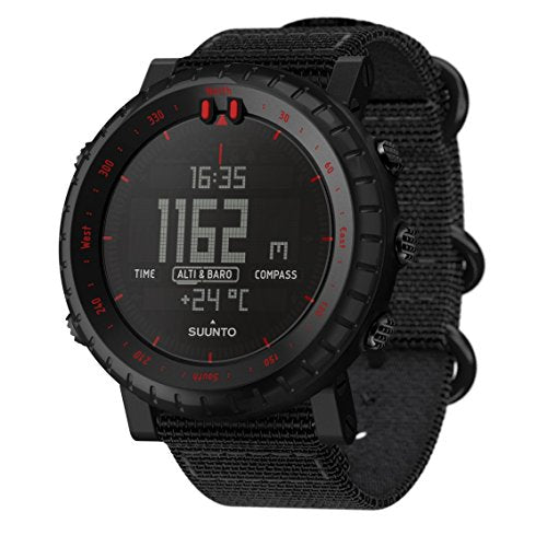 SUUNTO Core SS023158000 Watch Black Red 3ATM azimuth Altitude Atmosphere Depth_1