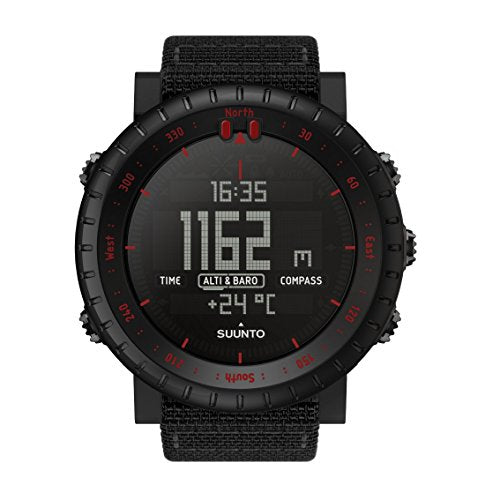 SUUNTO Core SS023158000 Watch Black Red 3ATM azimuth Altitude Atmosphere Depth_2