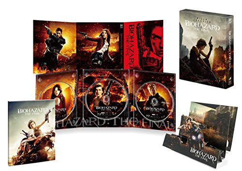 Resident Evil: The Final Chapter Premium 3D Limited Edition 3 Blu-ray NEW_1
