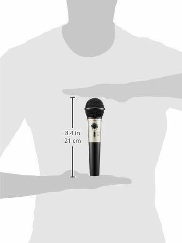 WINTECH karaoke echo microphone black × gold KEM-02 NEW from Japan_3