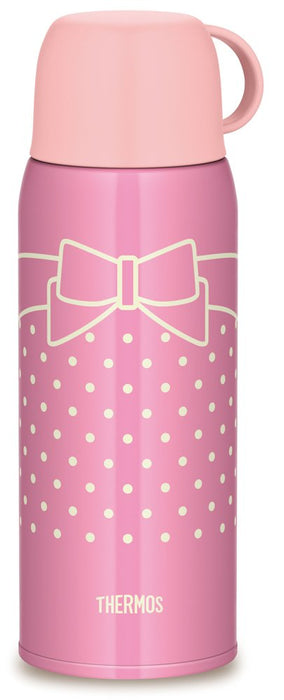 THERMOS 2 WAY Water bottle ribbon pink FHO-800WF RBP 830ml/800ml with Cover NEW_3