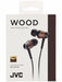 JVC HA-FW7 N_W WOOD FW7 Hi-Res Audio In-Ear Headphones Black NEW from Japan_2