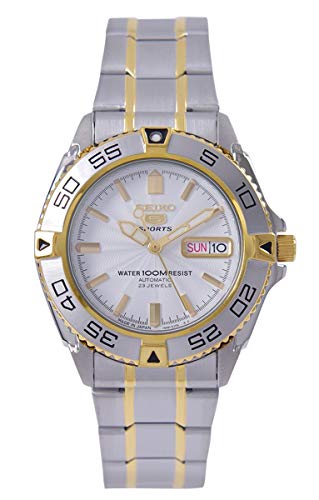 SEIKO 5 SPORTS SNZB24J1 Men's Watch Oversea Model Stainless Steel NEW from Japan_1
