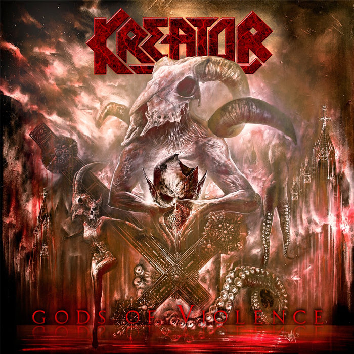 2017 Kreator Gods of Violence with Bonus Track JAPAN CD + DVD SET GQCS-90275 NEW_1