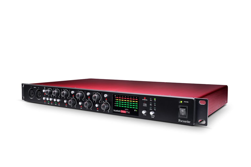 Focusrite Scarlett OctoPre 8-channel Microphone Preamplifier w/ADAT Connectivity_2