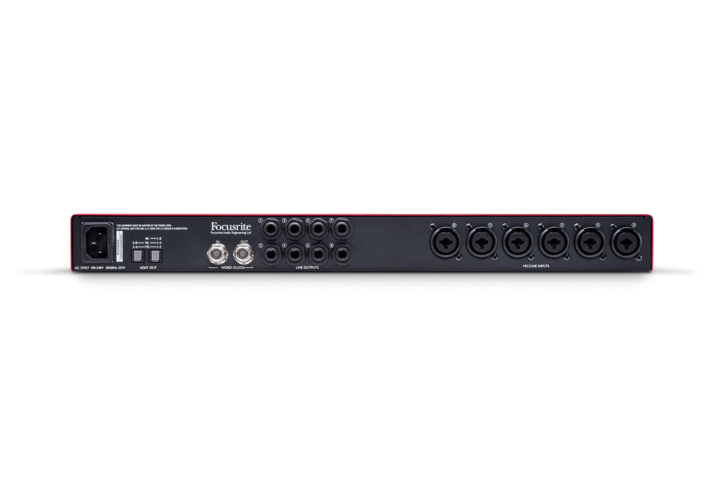 Focusrite Scarlett OctoPre 8-channel Microphone Preamplifier w/ADAT Connectivity_5