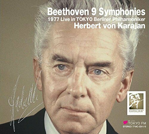 [CD] Karajan 1977 Tokyo Live Beethoven 9 Symphonies Piano Con No.3 & 5 6CD Box_1