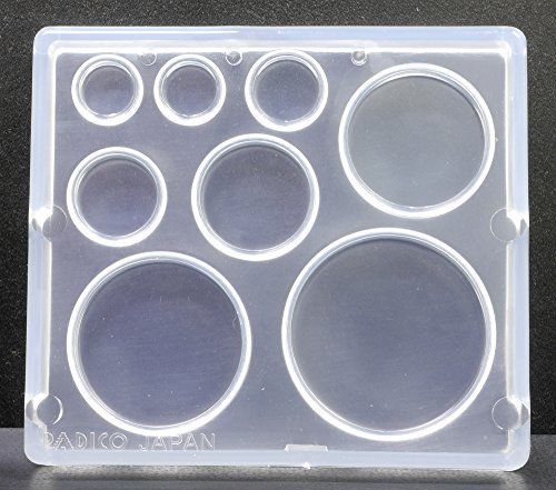 PADICO 404219 Resin Soft Mold Round Plate Accessories Material NEW from Japan_3