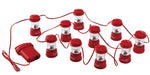 Coleman LED String Light 2 Red Lantern Type Light Decoration 2000031280 NEW_1