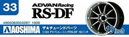 Aoshima 1/24 Advan Racing RS-DF 19inch (Accessory) NEW from Japan_3