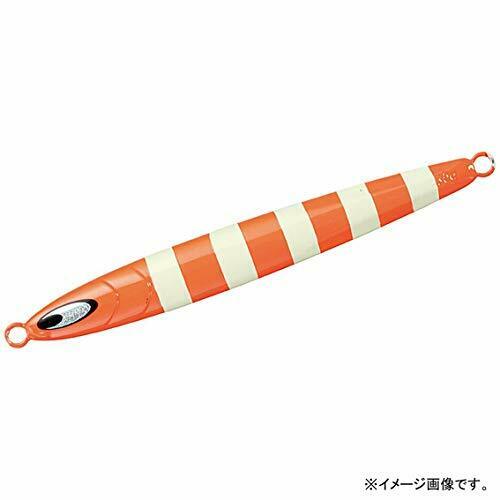 Daiwa metal jig lure Kagamikiba jig Medium 200g orange zebra NEW from Japan_1