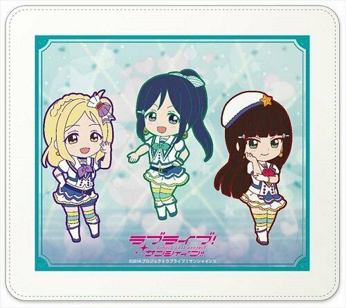 Love Live! Sunshine!! Mouse Pad 3rd Graders NEW from Japan_1