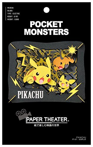 Pokemon Pikachu Paper Theater ENSKY NEW from Japan_3