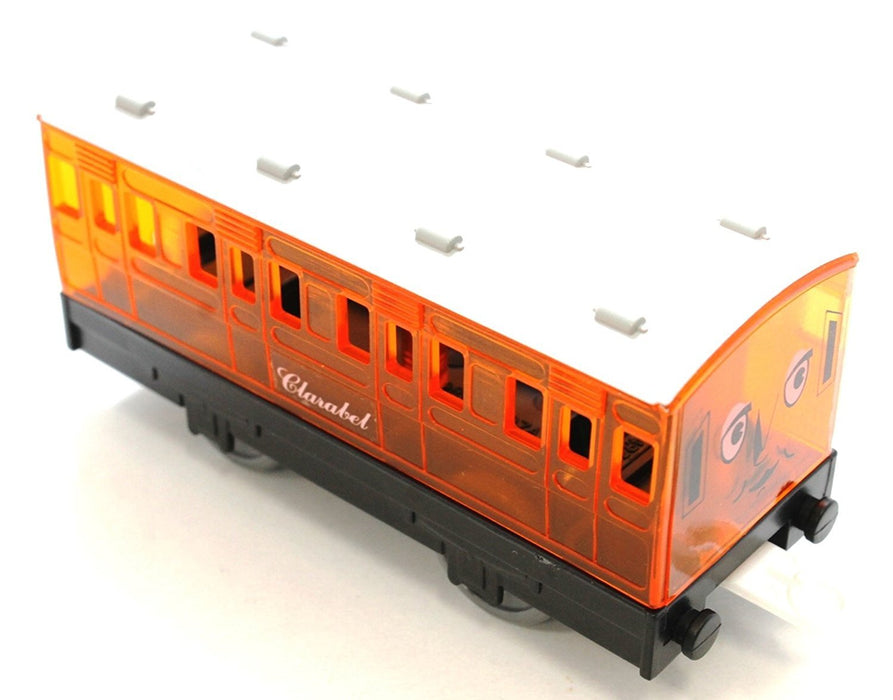 Original Plarail Thomas Freight Car & Passenger Car Clear Clarabelle H2815 NEW_1