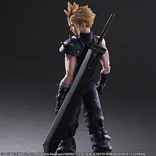 Square Enix Final Fantasy VII Remake Play Arts Kai No.1 Cloud Strife from Japan_5