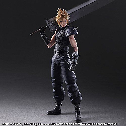 Square Enix Final Fantasy VII Remake Play Arts Kai No.1 Cloud Strife from Japan_6