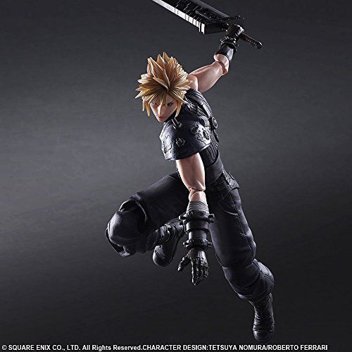 Square Enix Final Fantasy VII Remake Play Arts Kai No.1 Cloud Strife from Japan_7