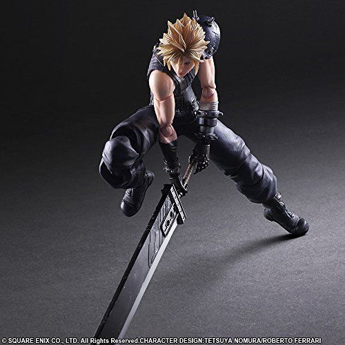 Square Enix Final Fantasy VII Remake Play Arts Kai No.1 Cloud Strife from Japan_8